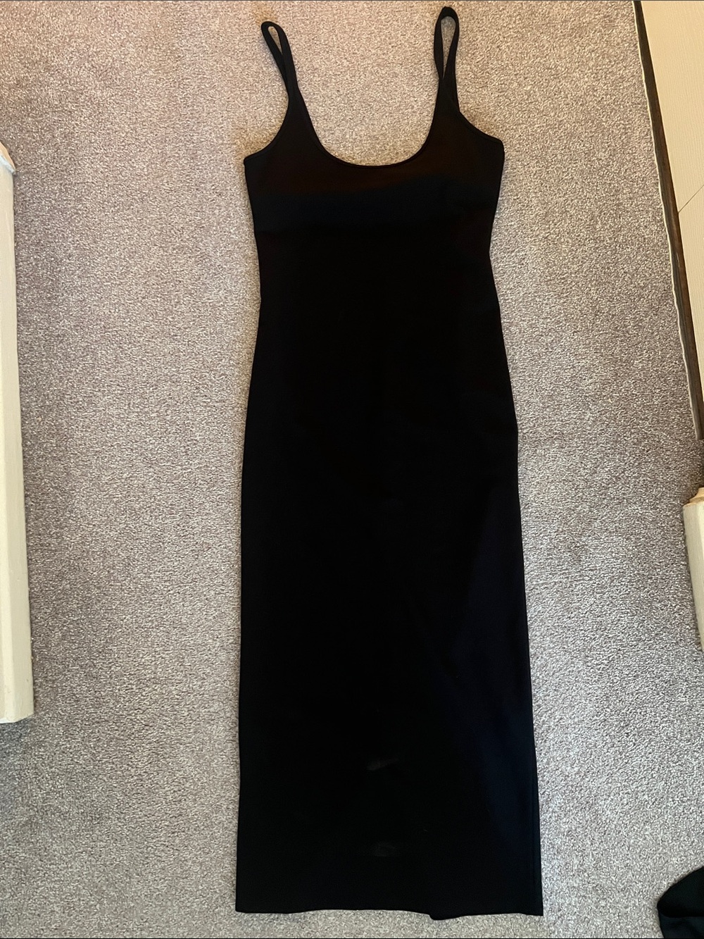 Forever 21 Black Tank Midi Dress